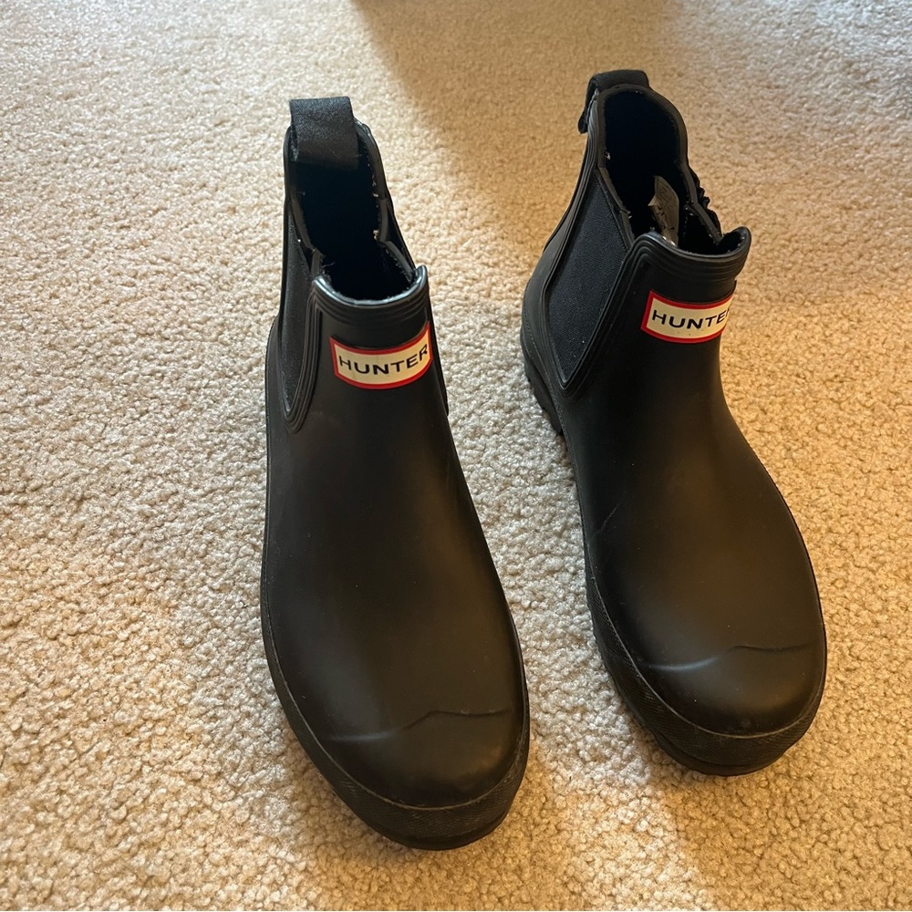 Women’s Hunter Original Chelsea Rain Boots Size 7